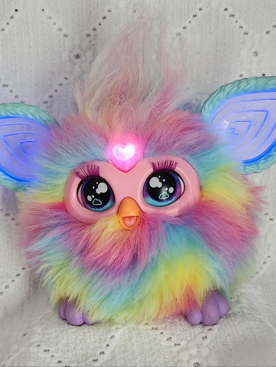Hasbro Furby Other - Furby 2023 Cute And Furry Adorable Interactive Tie Dye Toy